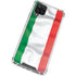 Italy Flag Galaxy A12 Clear Case